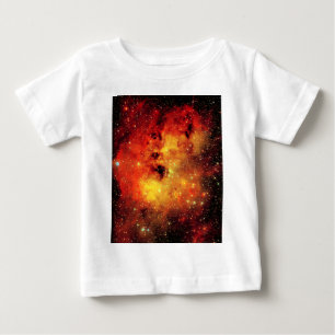 T-shirt Pour Bébé Galaxie tombée en feu