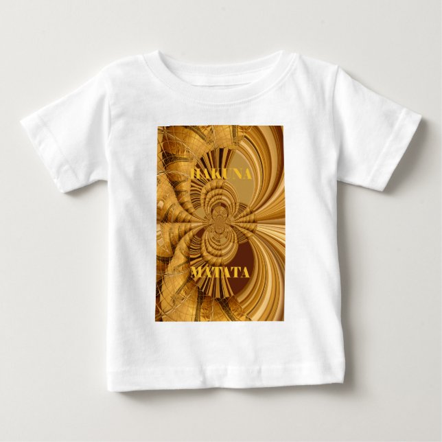 T-shirt Pour Bébé Galerie d'or (Devant)