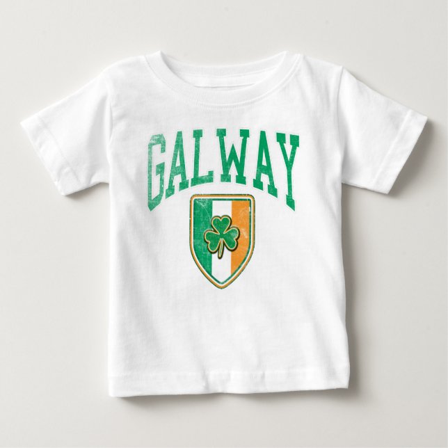T-shirt Pour Bébé GALWAY Irlande (Devant)