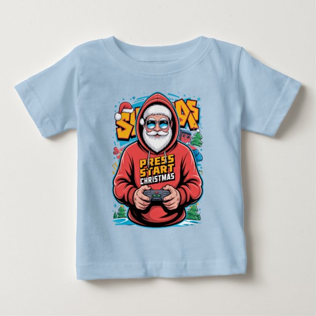 T-shirt Pour Bébé Gamer Christmas Gifts for Console Lovers (Devant)
