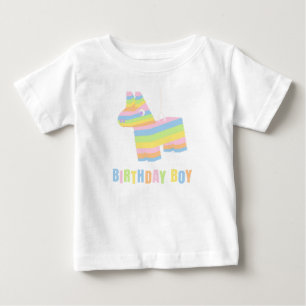 T-shirt Pour Bébé Garçon d'anniversaire Pinata Invité d'honneur