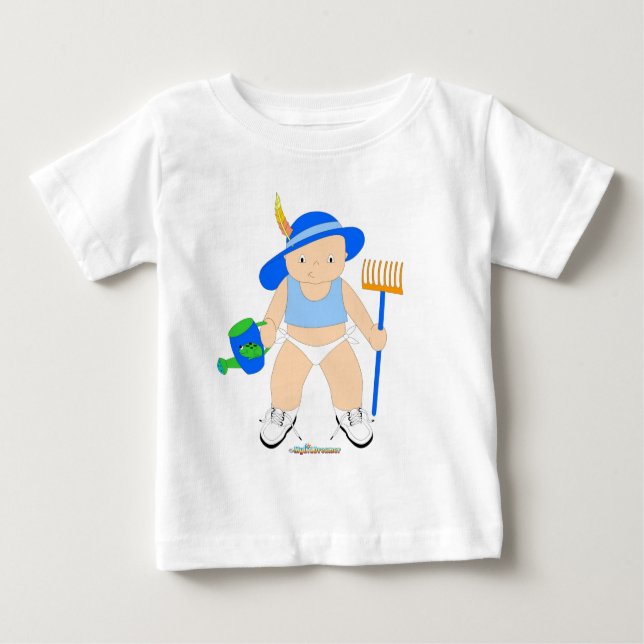 T-shirt Pour Bébé Gardener bébé garçon (Devant)