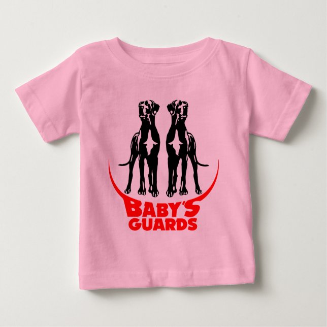 T-shirt Pour Bébé Gardes pour bébés (Devant)