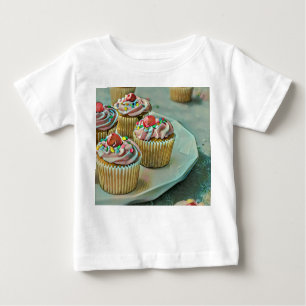 T-shirt Pour Bébé Gâteau à la crème glacée