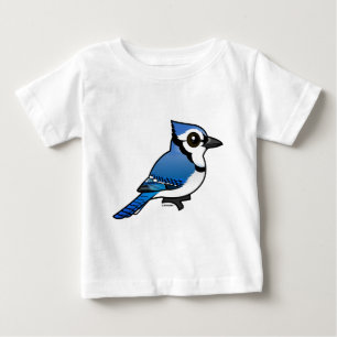 T-shirt Pour Bébé Geai bleu de Birdorable