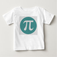 geek mathématique symbole Pi, cercle bleu et chiff