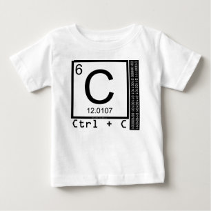 T-shirt Pour Bébé Geek Me! Carbon Copy