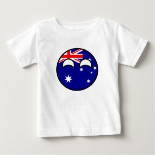T-shirt Pour Bébé Geeky Australia Country