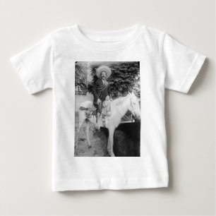 T-shirt Pour Bébé Général révolutionnaire mexicain de Pancho Vill