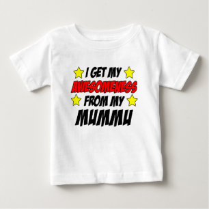 T-shirt Pour Bébé Génialité de Mummu