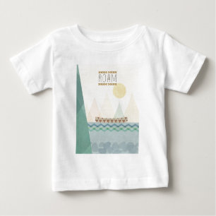 T-shirt Pour Bébé Geo extérieur II   errent