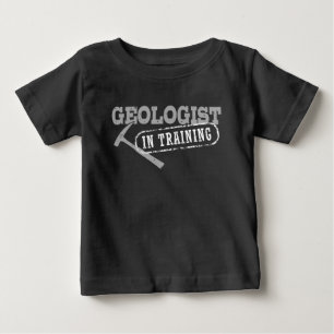 T-shirt Pour Bébé Géologue en formation
