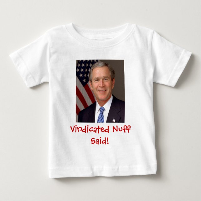 T-shirt Pour Bébé George W. Bush (Devant)