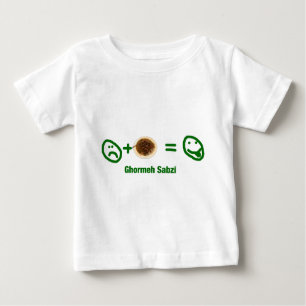 T-shirt Pour Bébé Ghormeh Sabzi