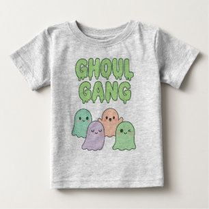 T-shirt Pour Bébé GHOUL GANG - Halloween Fantôme drôle