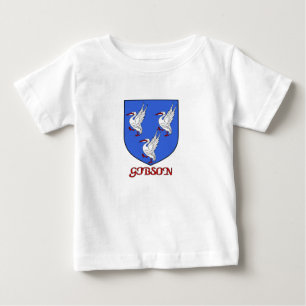T-shirt Pour Bébé Gibson Family Shield