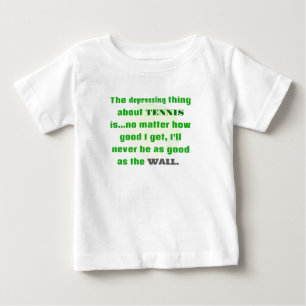 T-shirt Pour Bébé Gift De Tennis Joke Pour Rire