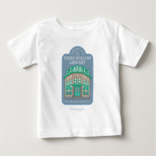 T-shirt Pour Bébé Gilmore Girls Bibliothèque de Stars Hollow