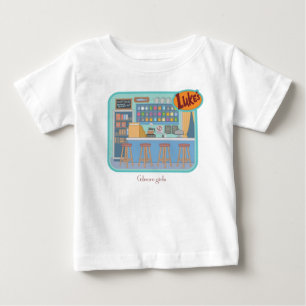 T-shirt Pour Bébé Gilmore Girls   Luke's Diner Graphic