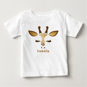 T-shirt Pour Bébé Girafe bébé Safari anniversaire premier féroce