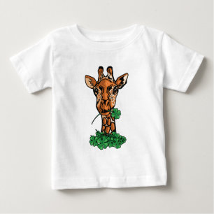 T-shirt Pour Bébé Giraffe de la fête de St. Patricks