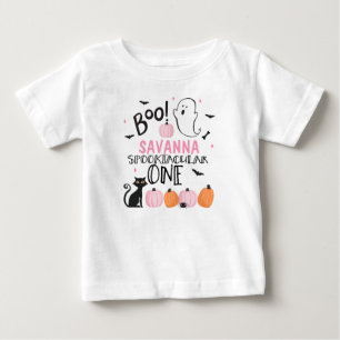 T-shirt Pour Bébé Girls Spookacular Un Halloween 1er Anniversaire Ch