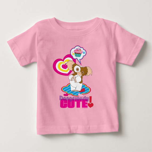T-shirt Pour Bébé Gizmo | Dangereusement mignon (Devant)