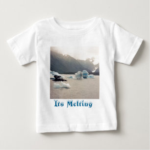 T-shirt Pour Bébé Glace bleue