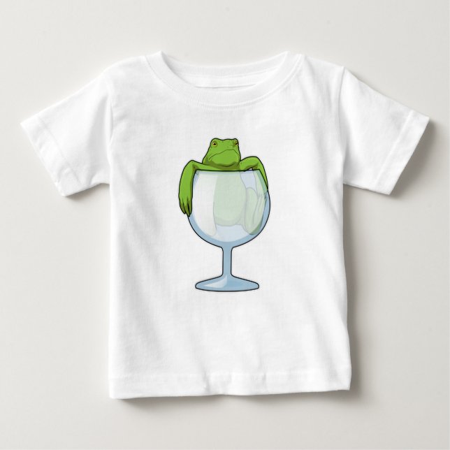 T-shirt Pour Bébé Glass (Devant)