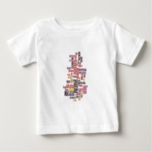 T-shirt Pour Bébé Global Groove : Hakuna Matata dans chaque langue