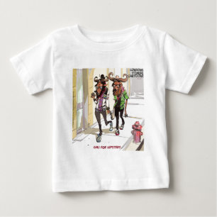 T-shirt Pour Bébé Gnu Âge Hipsters Rick Londres Drôle