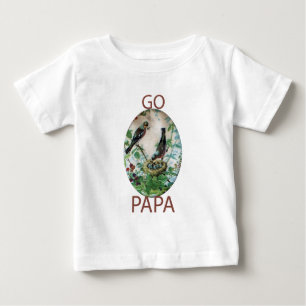 T-shirt Pour Bébé Go Papa
