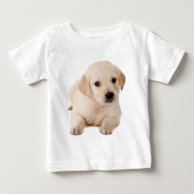 T-shirt Pour Bébé Golden Labrador (Devant)