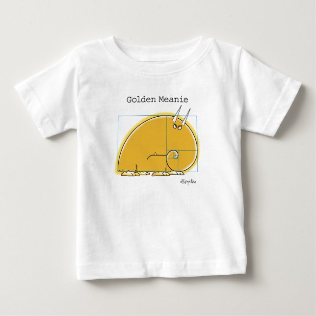T-shirt Pour Bébé GOLDEN MEANIE par Boynton (Devant)