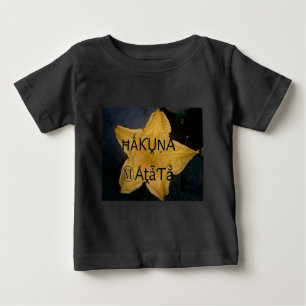 T-shirt Pour Bébé Golden Star Hakuna Matata