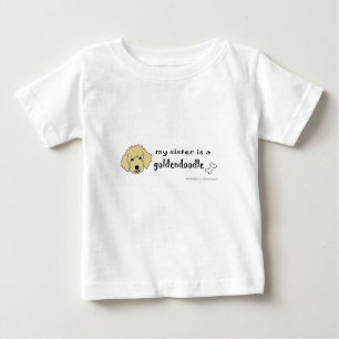 T-shirt Pour Bébé goldendoodle
