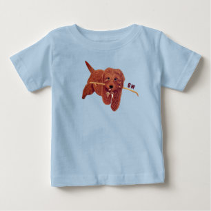 T-shirt Pour Bébé Goldie Golden Doodle Garçon