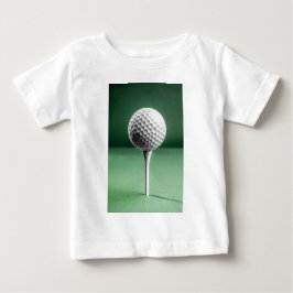 T-shirt Pour Bébé Golf Ball on Tee