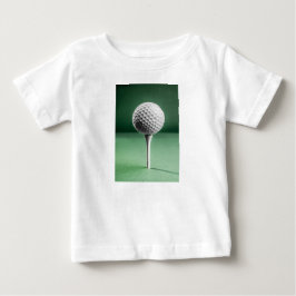 T-shirt Pour Bébé Golf Ball on Tee