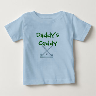 T-shirt Pour Bébé golf-clubs, le chariot du papa