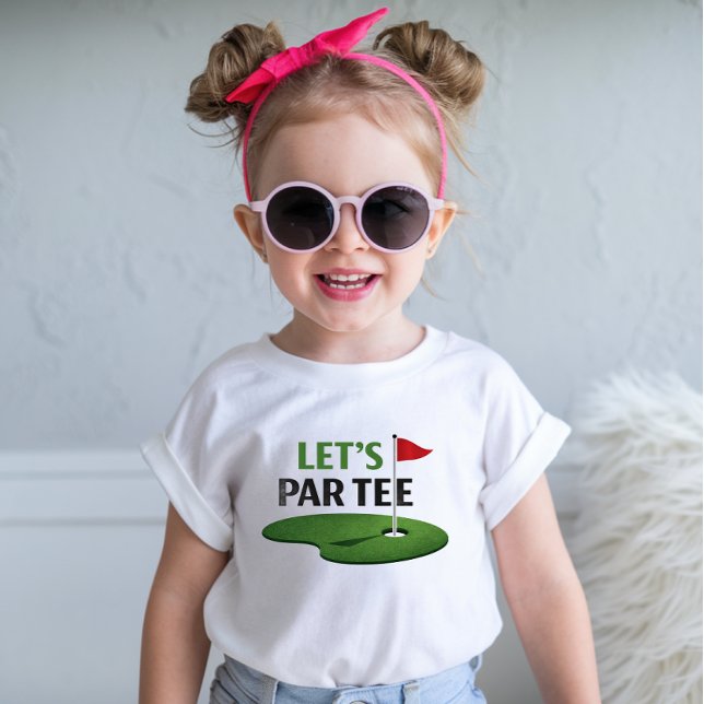 T-shirt Pour Bébé Golf Jouons au Par pour Golfeur (Créateur téléchargé)