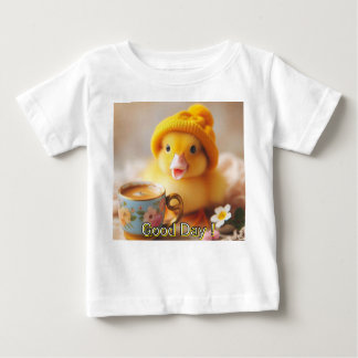 T-shirt Pour Bébé Good day . ducling