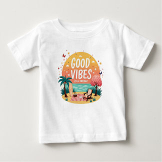 T-shirt Pour Bébé Good Vibes Getaway