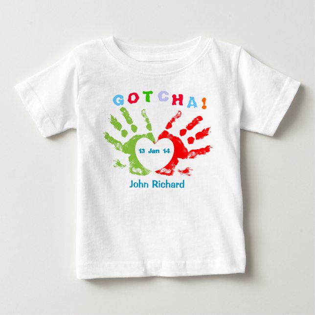 T-shirt Pour Bébé Gotcha jour (Devant)