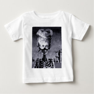 T-shirt Pour Bébé Gothique Masqué Halloween Squelette