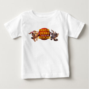T-shirt Pour Bébé Gracie & Pedro Adventure Attend