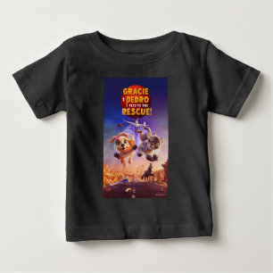 T-shirt Pour Bébé Gracie & Pedro : Animaux de compagnie à la Secourt