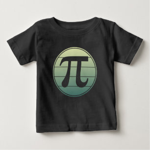 T-shirt Pour Bébé Gradient Happy Pi Day Math