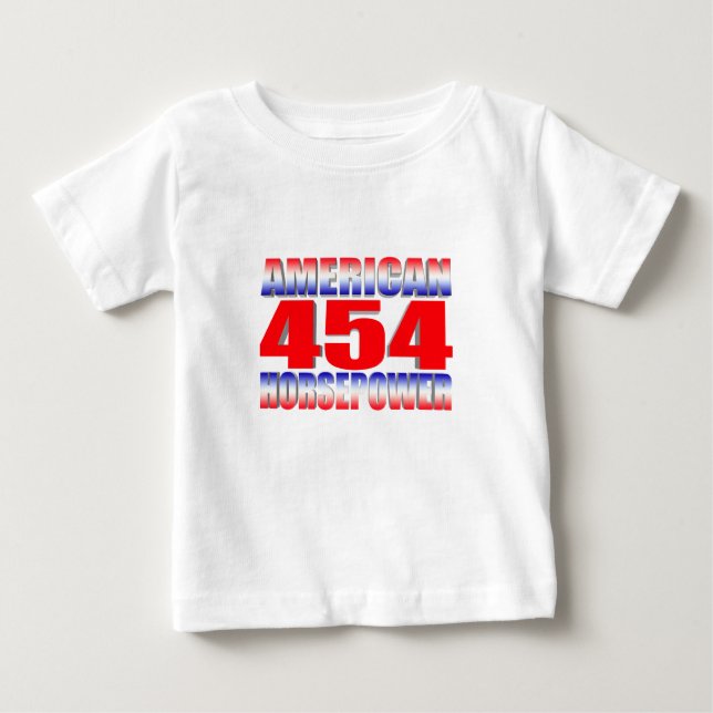 T-shirt Pour Bébé grand bloc chevy 454 (Devant)