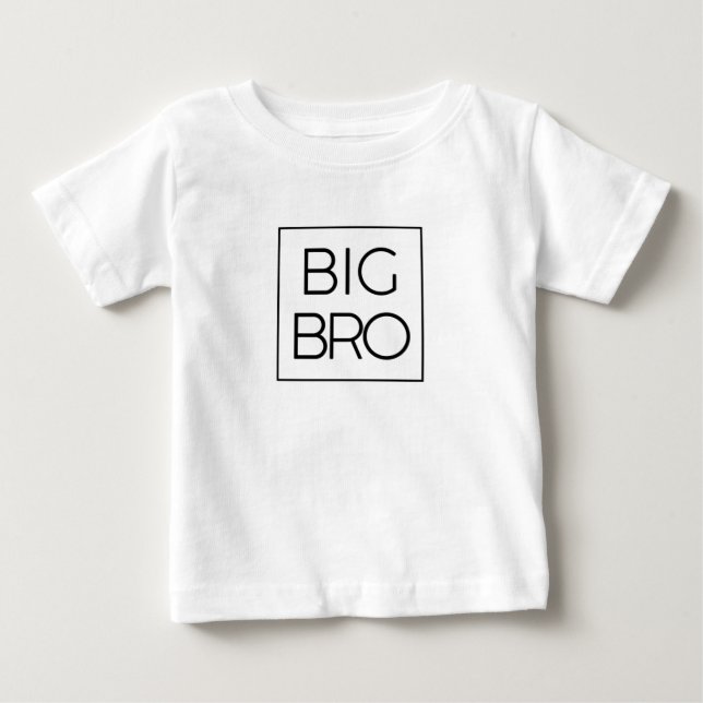 T-SHIRT POUR BÉBÉ GRAND BRO (Devant)